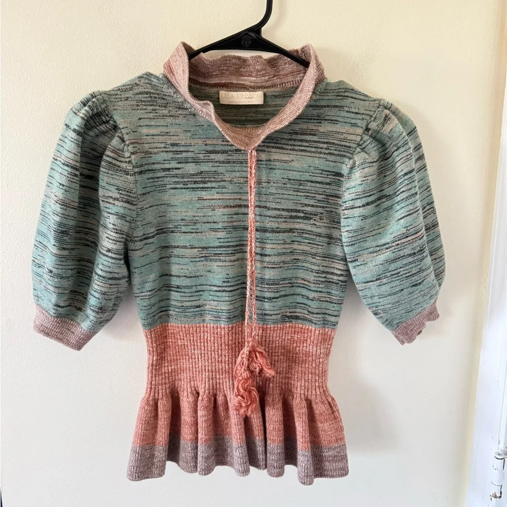 Ulla Johnson Ava Color Block Top